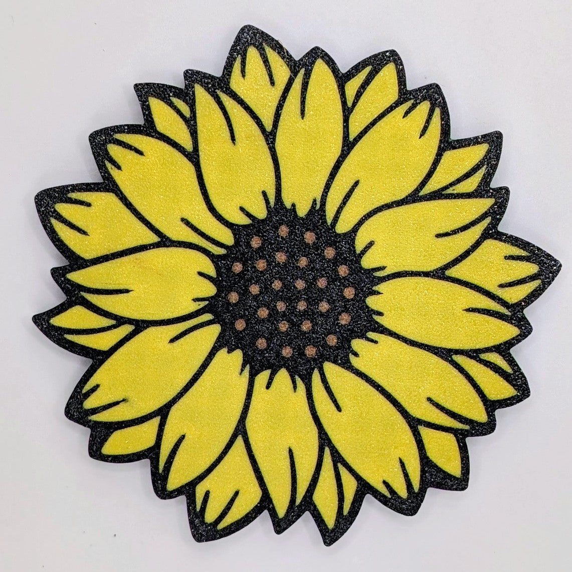 SUNFLOWER COASTER SET - 4 CT